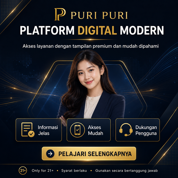Banner PURI PURI Platform Digital Modern